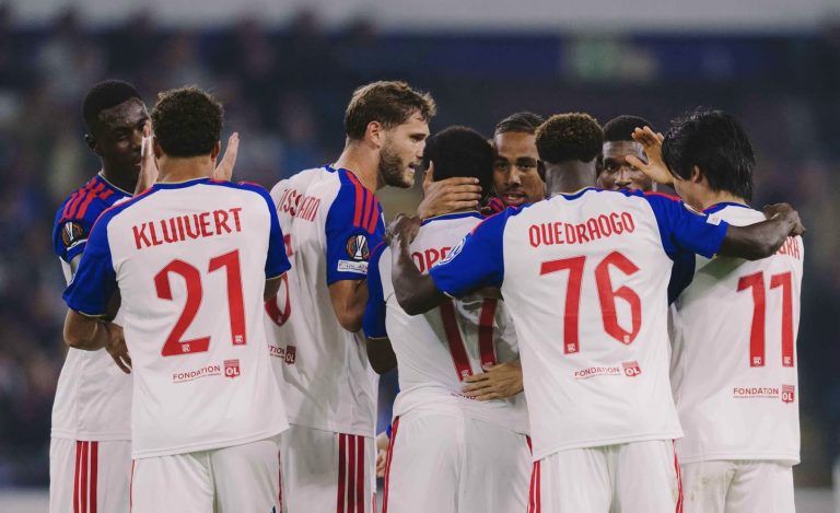Ligue Europa : Lyon s&rsquo;impose au Lotto Park face à Anderlecht pour son entrée en lice