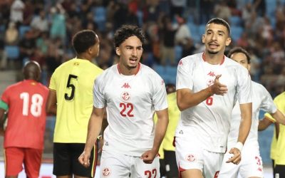 Élim. CAN 2027 : la Tunisie devant à la pause face à l&rsquo;Ouganda !