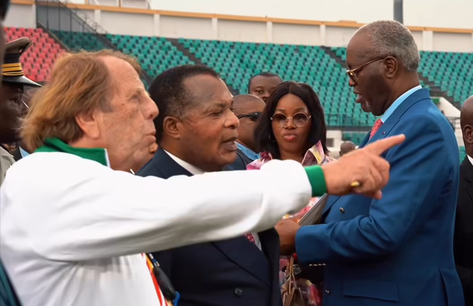 Elim. CAN 2027 : visite présidentielle à l'entraînement, Denis Sassou Nguesso attendu au stade !