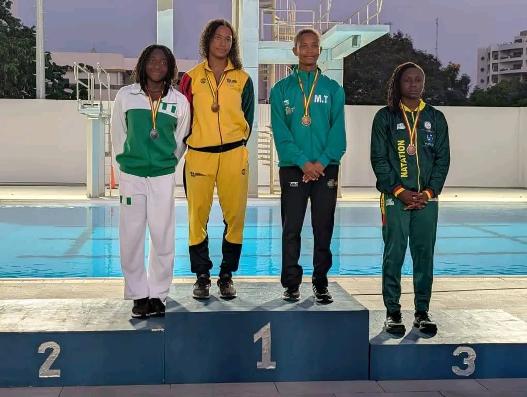 Natation : le Cameroun rafle 7 médailles
