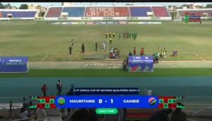 Tournoi UFOA-A U17 : la Gambie mène à la pause face à la Mauritanie