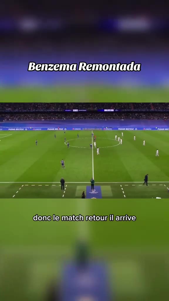 Benzema parle de la Remontada