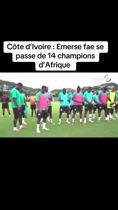Le sélectionneur ivoirien Emerse Faé a annoncé le 9 décembre 2025, sa...