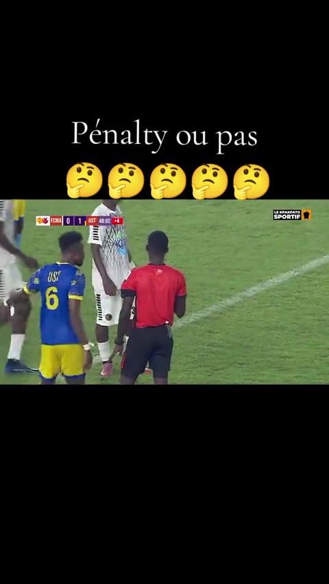 PÉNALTY OU PAS SELON VOUS