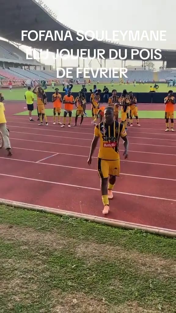 JOUEUR DU POIS DE FÉVRIER FOFANA SOULEYMANE  ...