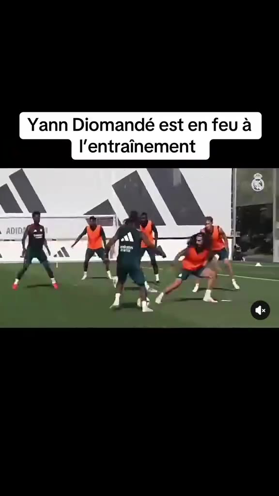 Yann Diomandé est en feu à l’entraînement ...
