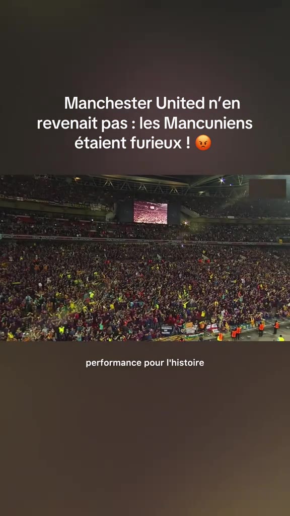 Face au Barça, Manchester United était au bord de la crise de nerfs. ...