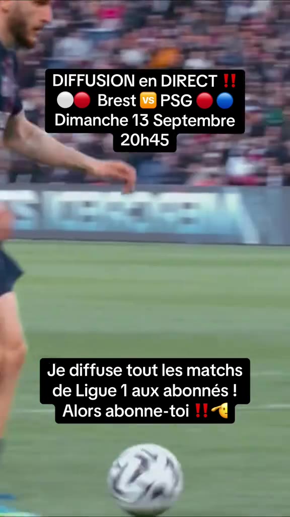 Abonne-toi pour voir le match !
