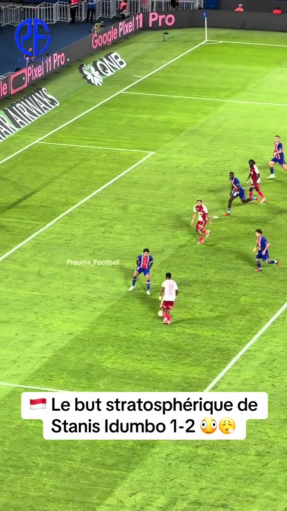 Le but stratosphérique de Stanis Idumbo 1-2 ‍