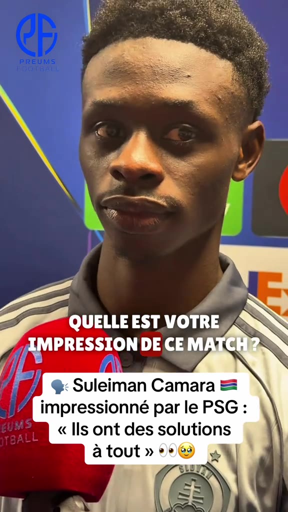 ️ « Si on leur laisse du temps, ils jouent facilement. »  Suleiman...