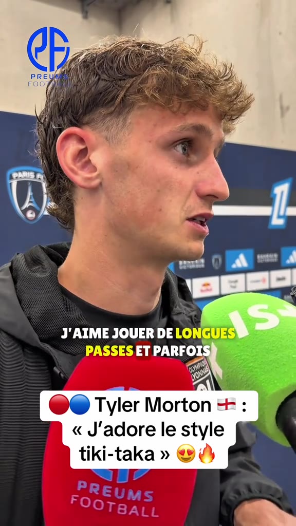 ️ « J’adore le style tiki-taka »  Tyler Morton revient sur un 0-0 ...