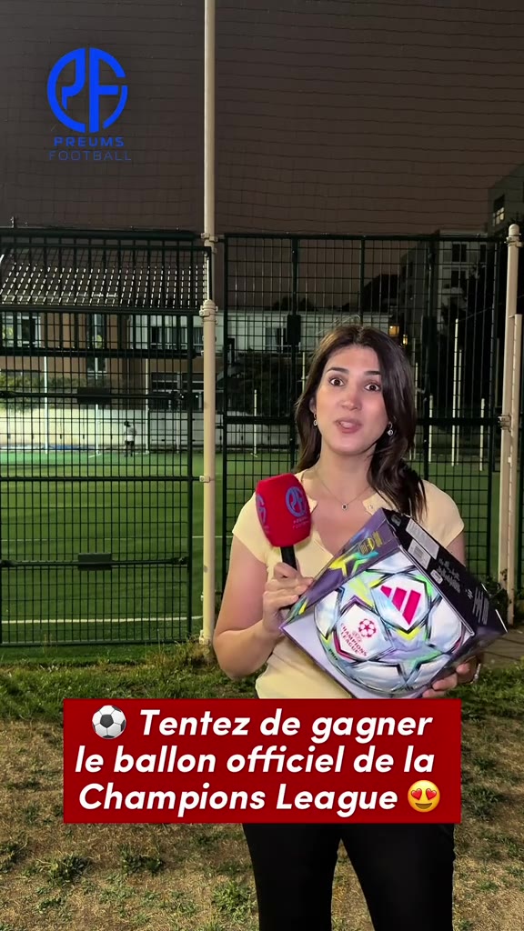 ⚽️ Tentez de gagner le ballon officiel de la Champions League  ⚽️ Fo...