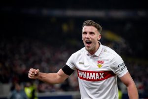 Ligue des champions UEFA : Stuttgart mène 3-1 face à Viking grâce à un triplé de Demirovic
