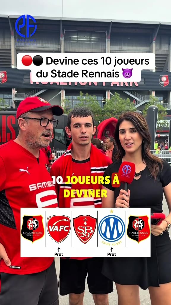 ⚫ 10 joueurs du Stade Rennais, 10 visages à reconnaître…  Anciens ou...