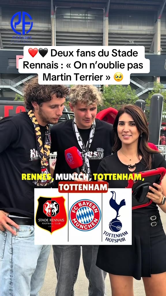 ⚫️ Ces deux supporters du Stade Rennais étaient vraiment bouillants ...