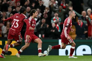 Alexis Mac Allister redonne l'avantage à Liverpool face à l'Athletico Madrid en Ligue des champions UEFA