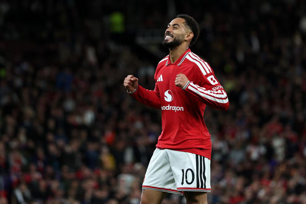Manchester United ouvre le score devant Sabah avant la mi-temps en Ligue des champions UEFA