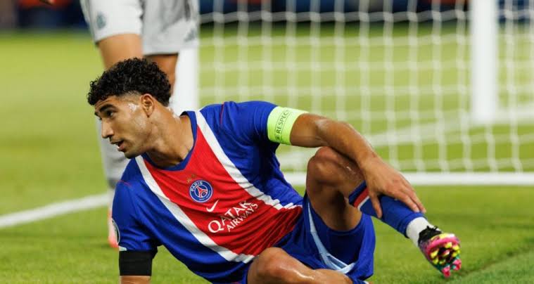 PSG: Achraf Hakimi's examinations highly anticipated after muscle issue
