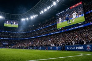 Le grand frisson des tribunes et des écrans géants
