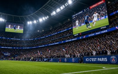 Le grand frisson des tribunes et des écrans géants