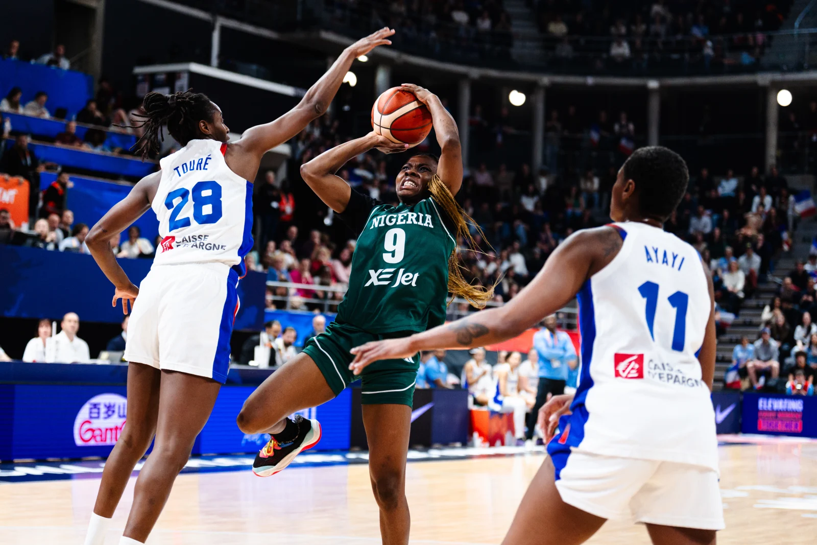 Historique des confrontations entre le Nigéria et la France en baskt-ball féminin