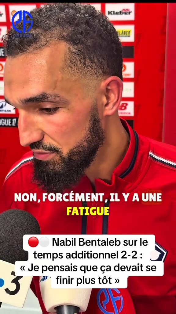 ⚪️ Nabil Bentaleb revient sur la fin de match face au PSG et le scén...