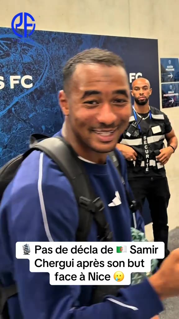 ️ Pas de décla de  Samir Chergui après son but face à Nice  3-0 #...