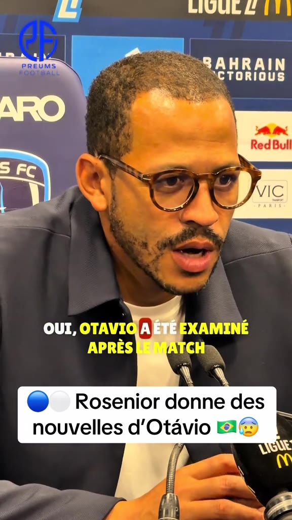 ️ Liam Rosenior donne des nouvelles d’Otávio, touché à l’ischio-jamb...