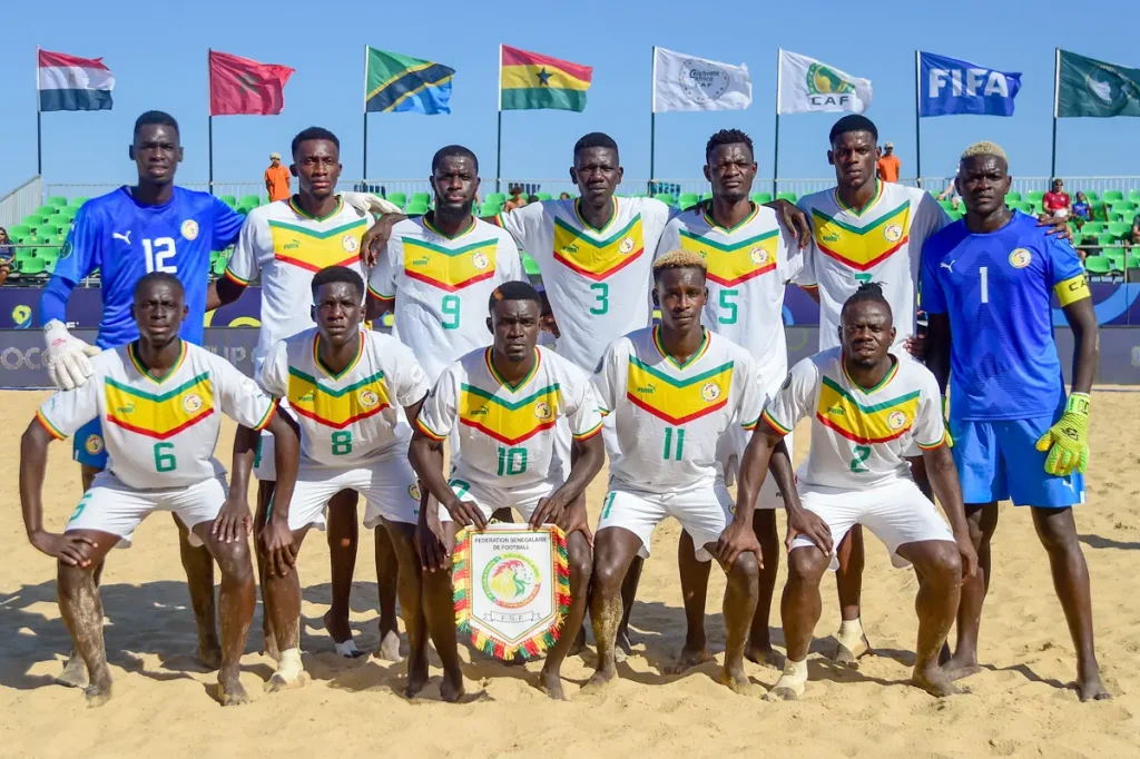 Le Sénégal dispute 3 matchs amicaux contre les Emirats Arabes Unis en préparation à la CAN 2026 de Beach-soccer