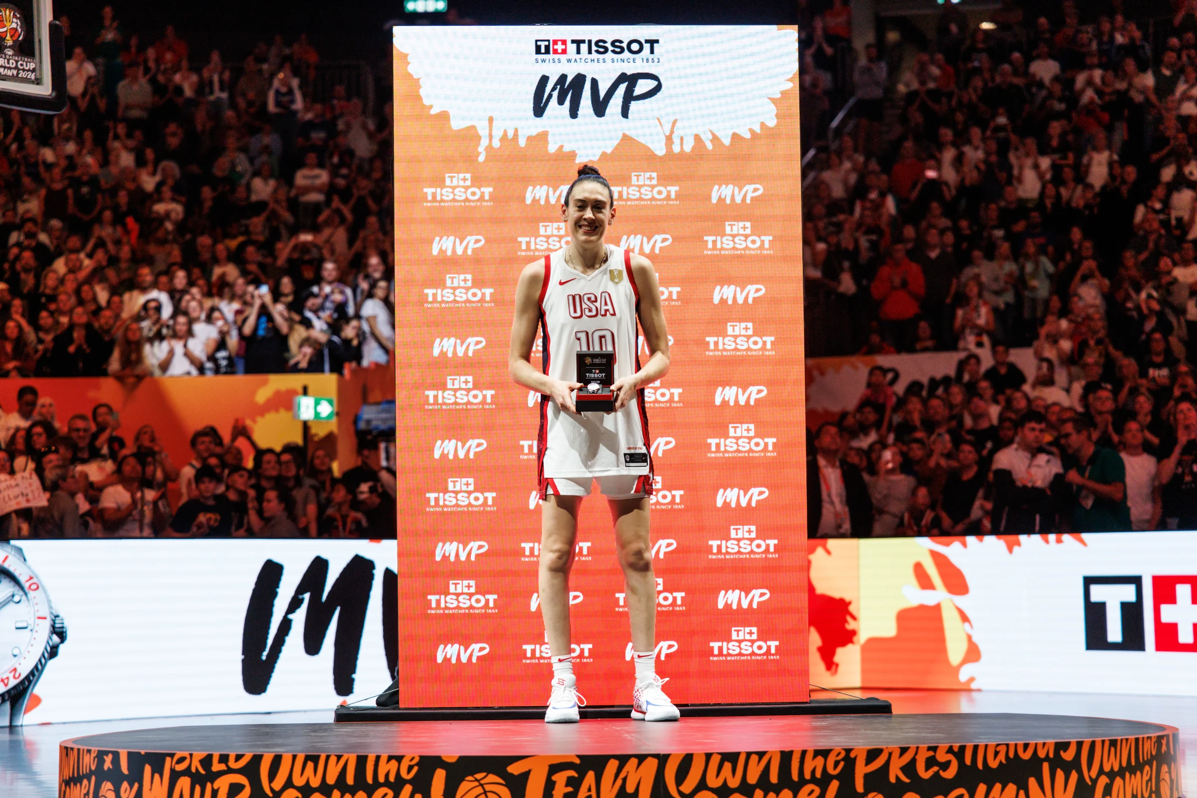 Basketball / Women's World Cup 2026: Breanna Stewart crowned MVP for the 2nd time