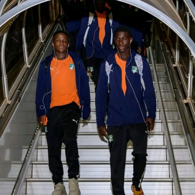 UFOA-B U17 : les Éléphanteaux de Côte d’Ivoire sont arrivés à Ouagadougou