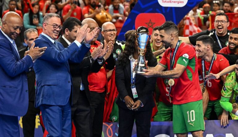 CAN FUTSAL 2026 : La CAF salue le sacre du Maroc