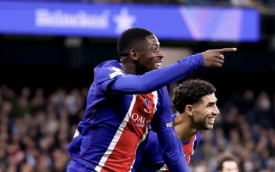 Ligue des Champions UEFA : le PSG humilie Manchester City à l&rsquo;Etihad et mène à la pause !