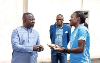 Elim. JO2028 F : 20 000 $ remis à l&rsquo;équipe de la RDC et 5 000 $ par but contre la Côte d’Ivoire promis par le gouverneur