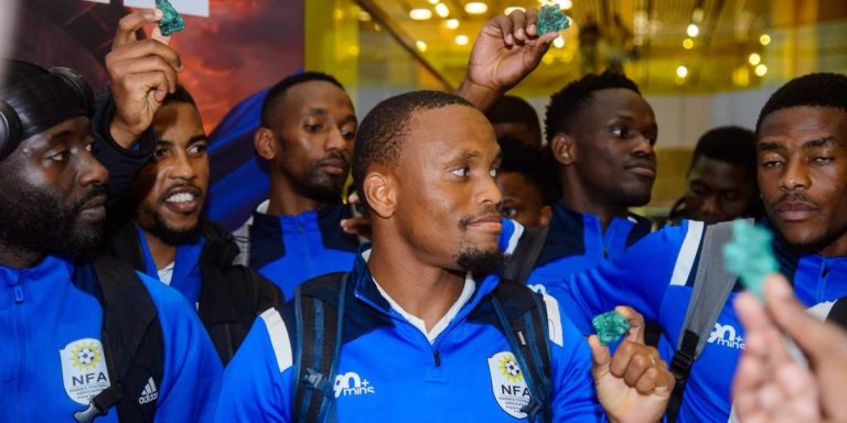 Football : La Namibie en Russie pour un match amical international