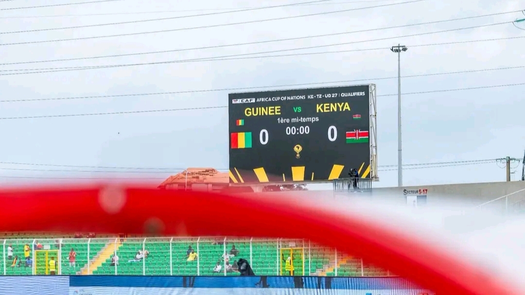 AFCON 2027 Qualifiers: Guinea - Kenya, lineups revealed