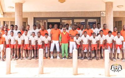 UFOA-B U17 : Oumarou Sawadogo encourage les Étalons avant leur entrée en lice