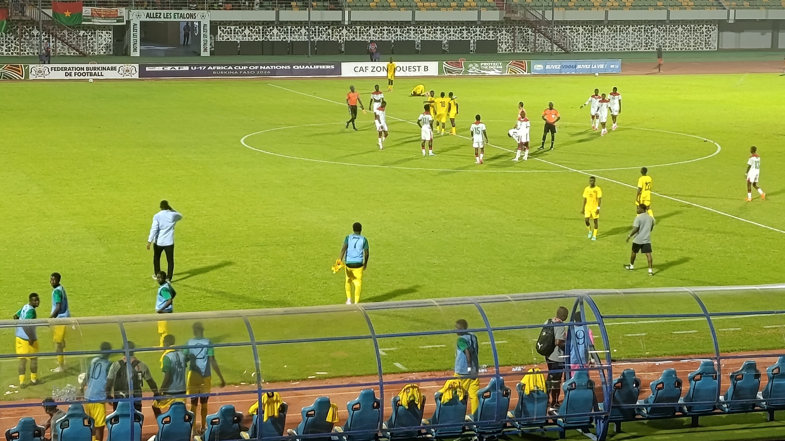 UFOA-B U17: Burkina Faso and Togo are tied at halftime