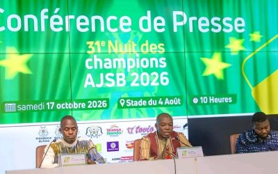 Burkina Faso : l’AJSB donne rendez-vous le 23 octobre pour sa 31e Nuit des Champions