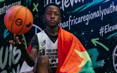 Basketball : Salvador Yaméogo représente le Burkina Faso au camp régional de la FIBA à Abidjan