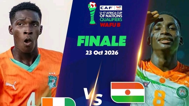 UFOA-B U17 : où suivre la finale Côte d’Ivoire – Niger en direct ?