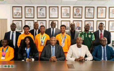 Athlétisme : le ministre ivoirien des Sports exhorte les athlètes à viser l’excellence