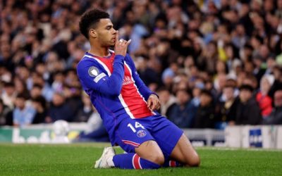 Ligue des Champions UEFA : deux buts en trois minutes, le PSG foudroie Manchester City en début de match !