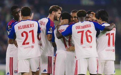 Ligue Europa : Lyon réaliste et séduisant assomme Crystal Palace en première mi-temps 