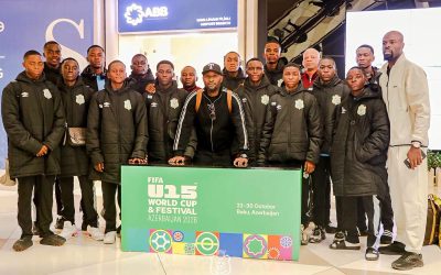 Mondial U15 : les jeunes Léopards sont arrivés à Bakou pour écrire l&rsquo;histoire !