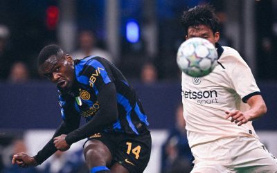 Ligue des champions UEFA : Ange-Yoan Bonny et l’Inter tombent face au Club Bruges