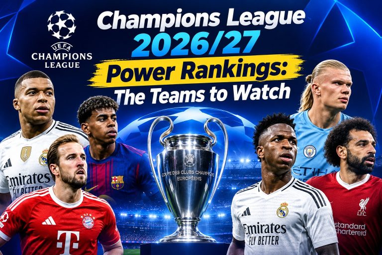 Champions League 2026/27 Power Rankings: The Teams to Watch