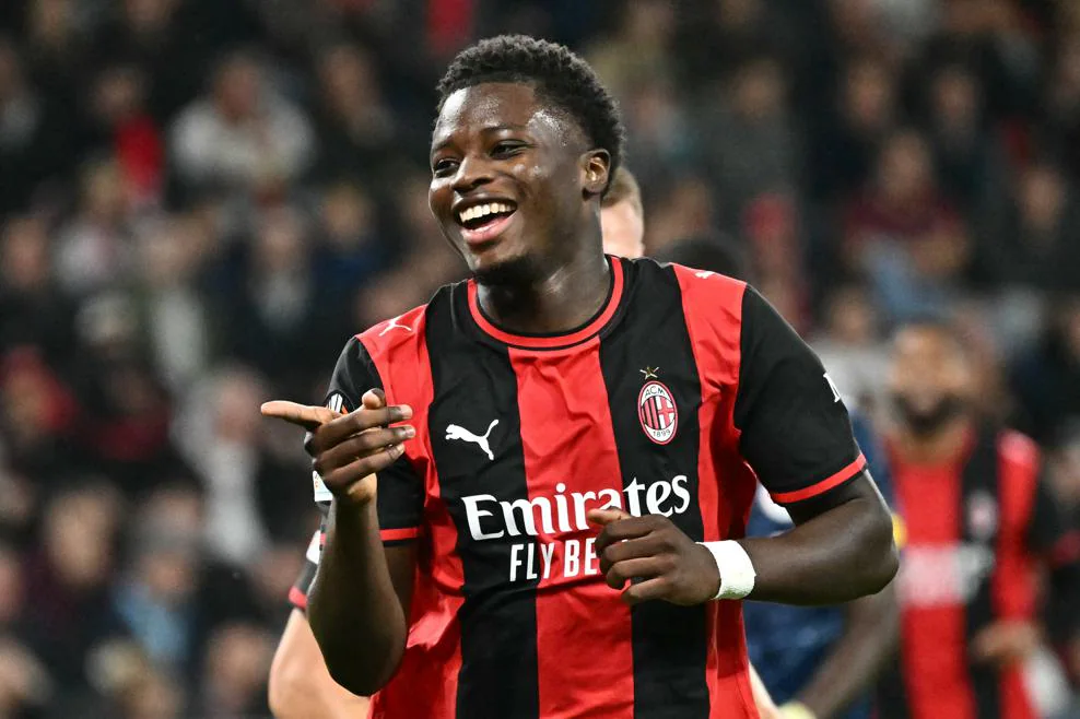 Alphadjo Cissé donne l'avance au Milan AC face à Salzburg en Ligue Europa