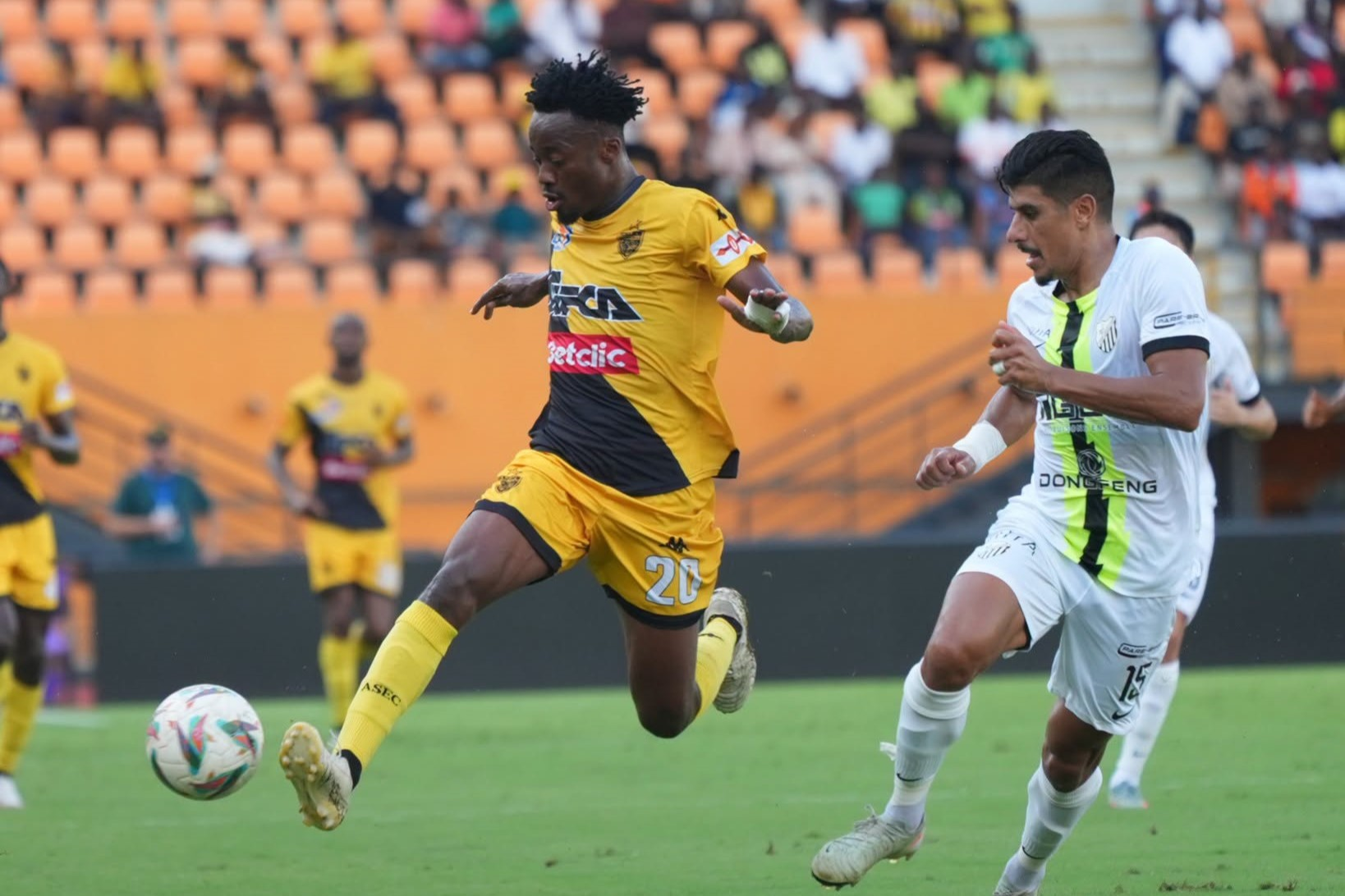 Ligue des Champions CAF : ASEC – MAS Fès, 0-0 à la pause lors du match décisif