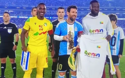 Argentine-Bénin : Quand Sessi d’Almeida offre « une Amazone » à Messi !